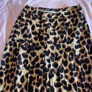 PLT-Leopard print pants
